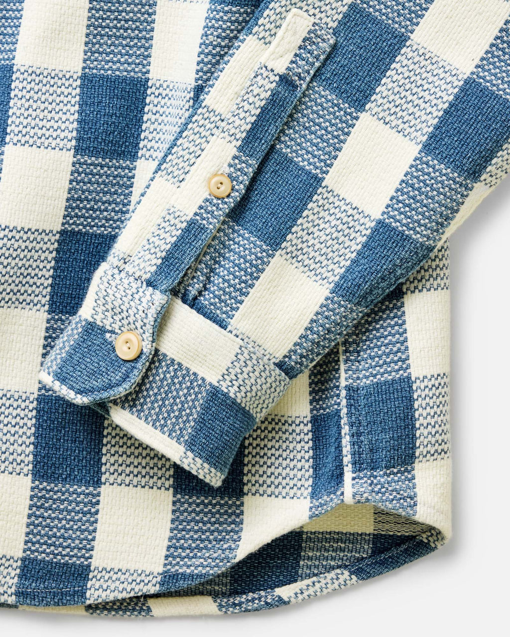 The Division Shirt in Washed Indigo Check