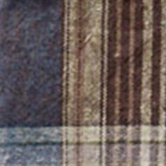Atlantic Blue Plaid Short Sleeve Jacket X4679