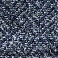 Indigo Ash Wool Herringbone Overshirt H410