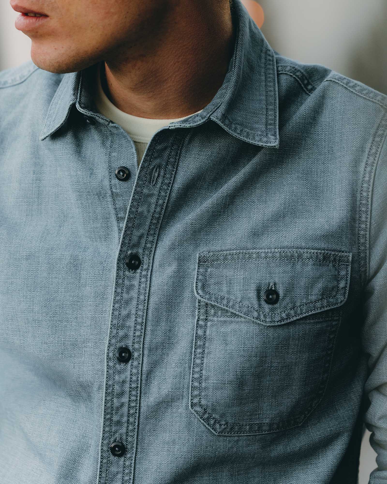 Washed Indigo Oxford Shirt O511009