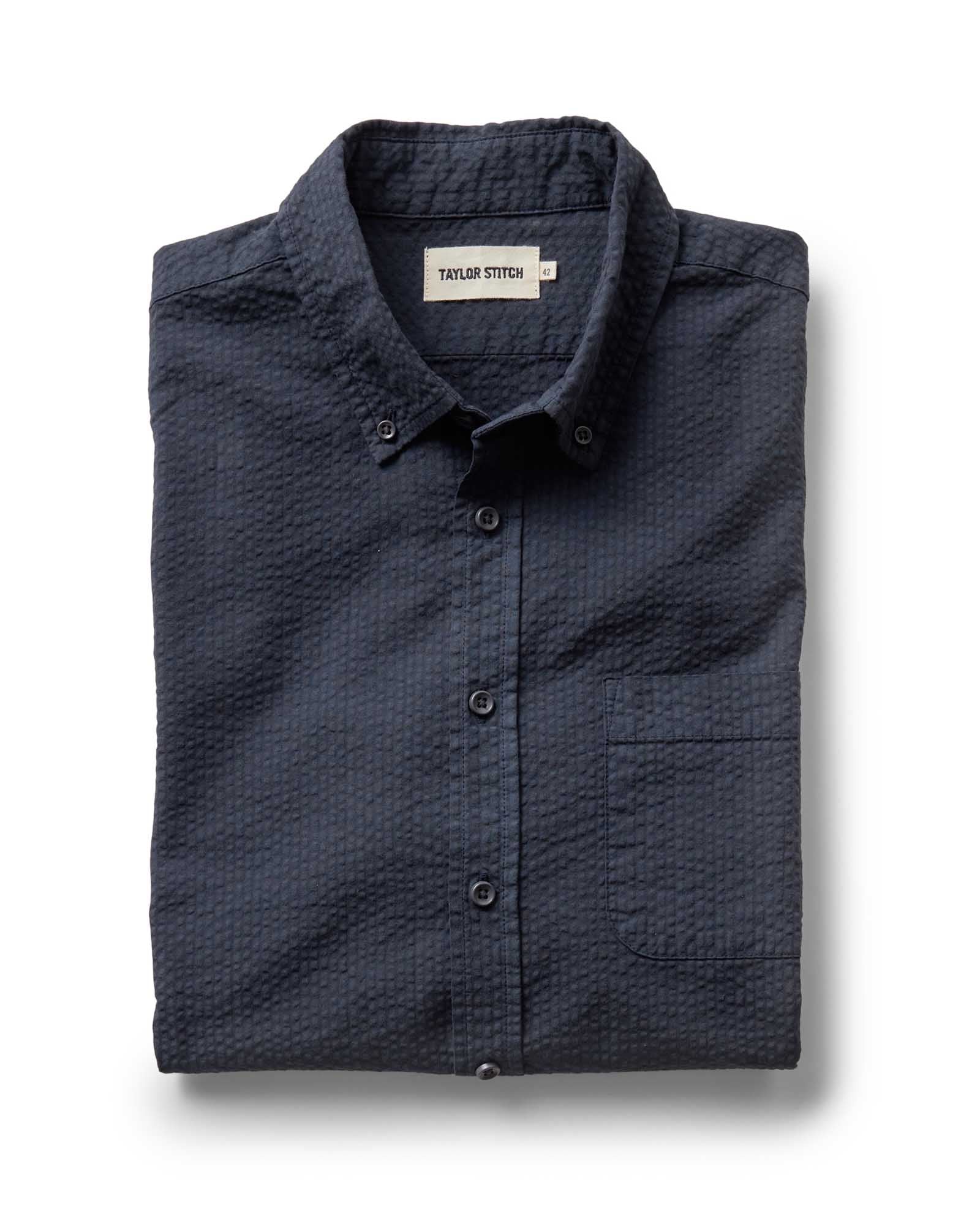 Dark Navy Seersucker Jack F59483