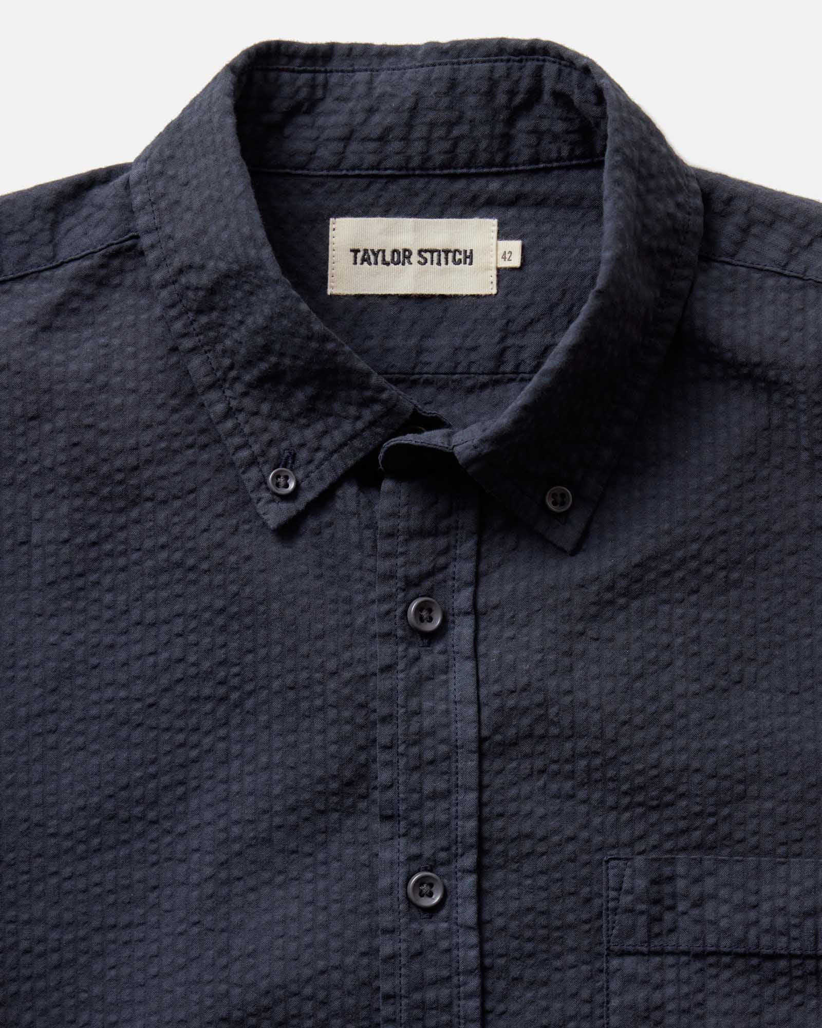 Dark Navy Seersucker Jack F59483