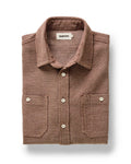 Utility Shirt in Brick Sashiko I4234