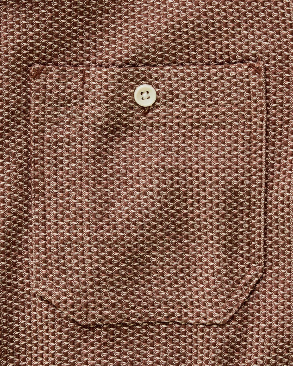Utility Shirt in Brick Sashiko I4234