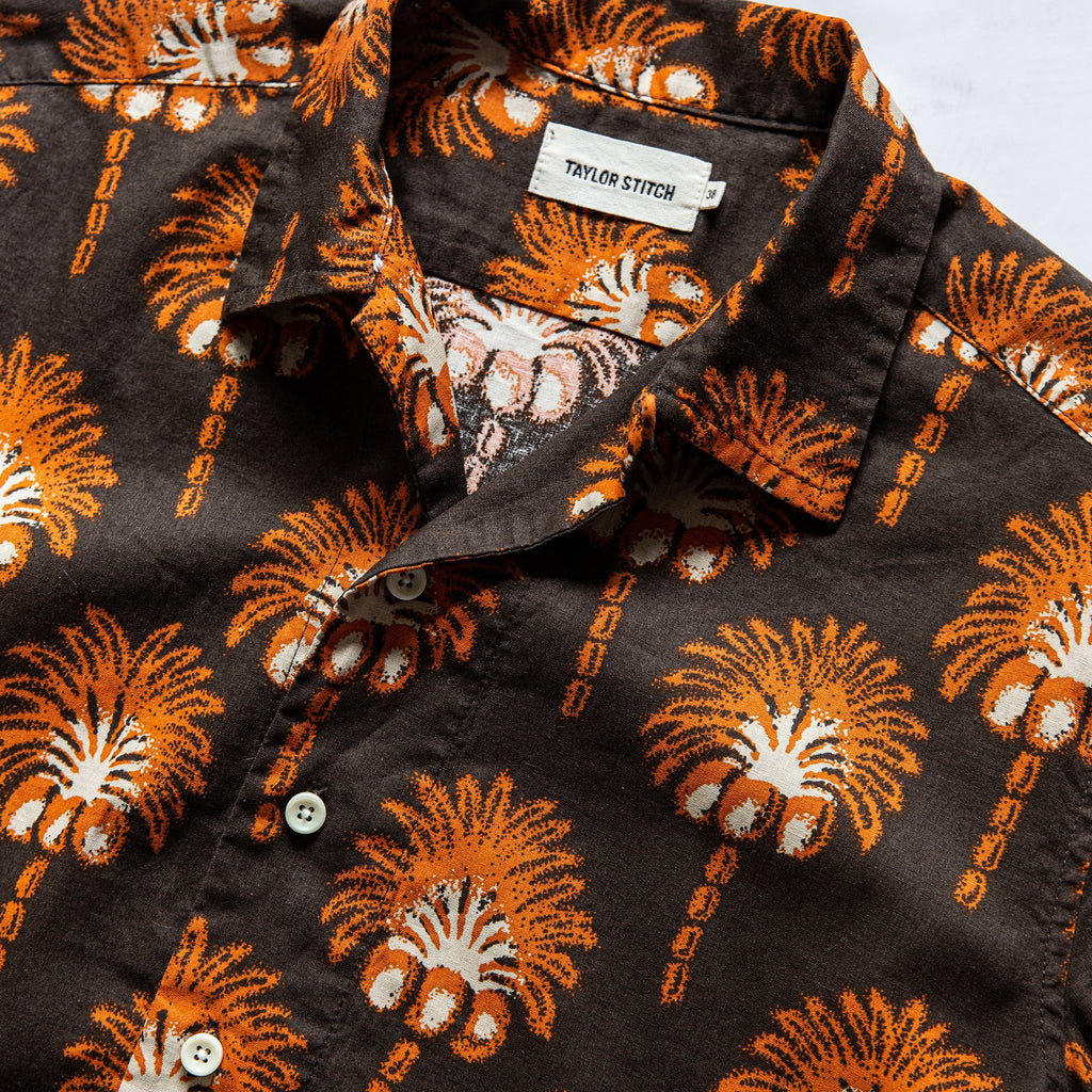 Short Sleeve Shirt in Mirage Palm J316