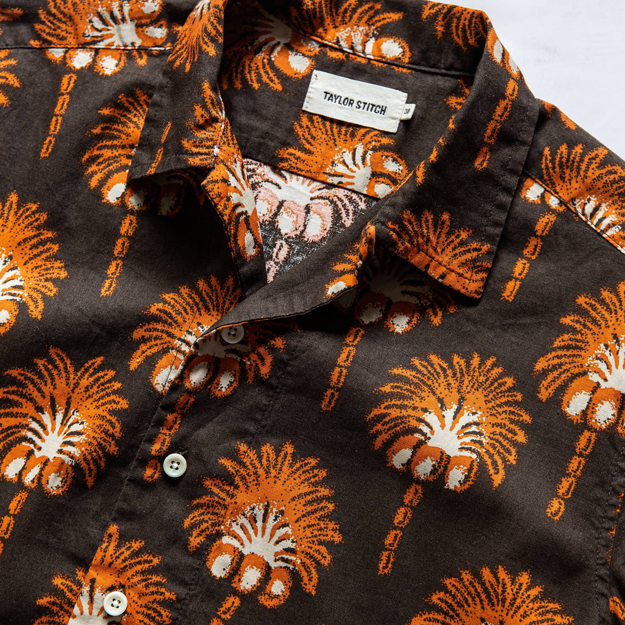 Short Sleeve Shirt in Mirage Palm J316