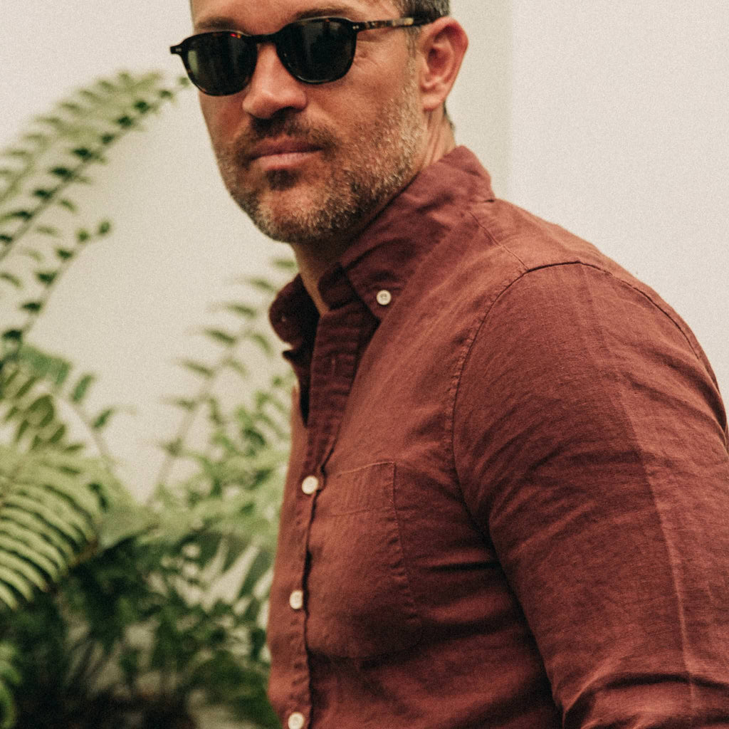 Rust Linen Jack R2242