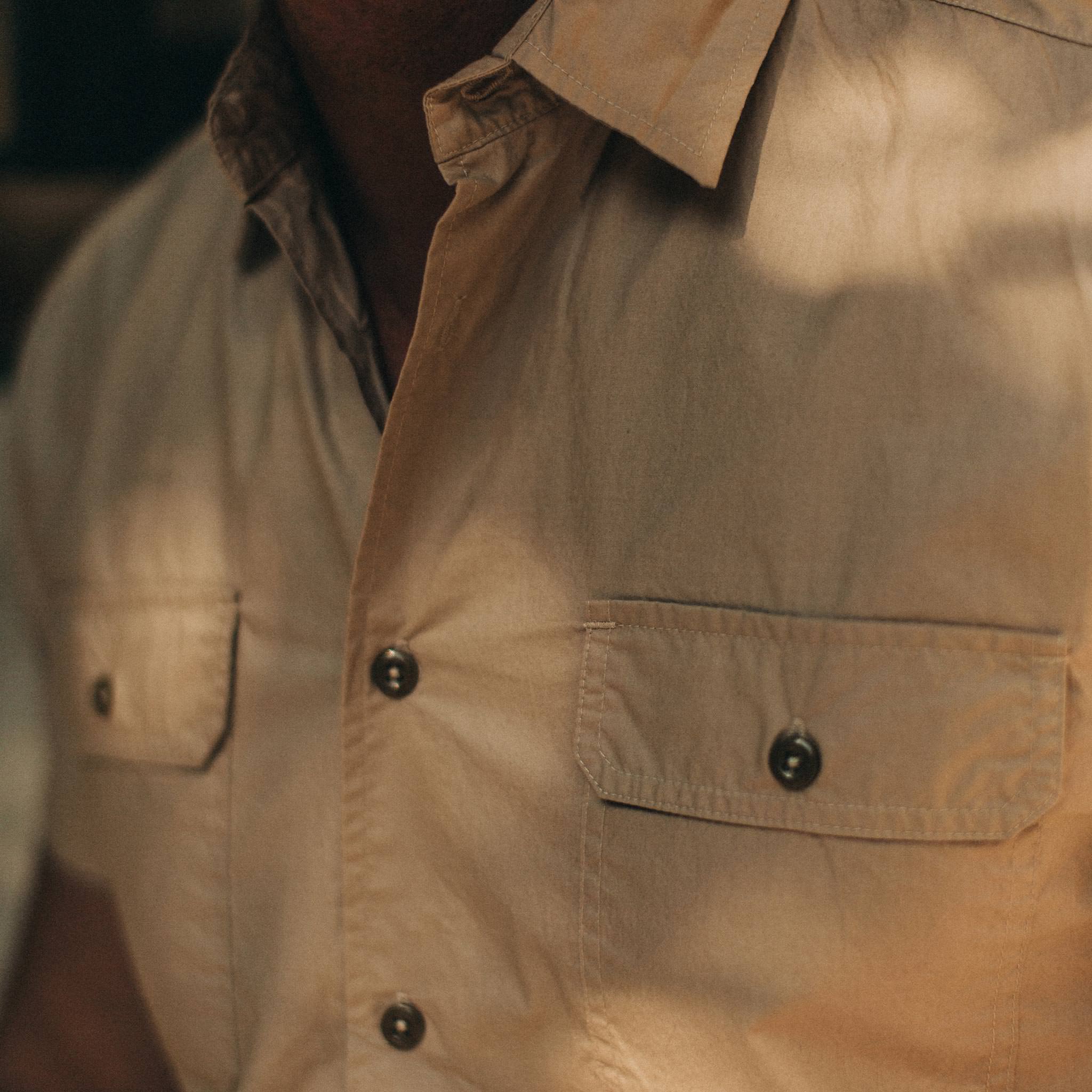 Khaki Short Sleeve Officer Shirt K229