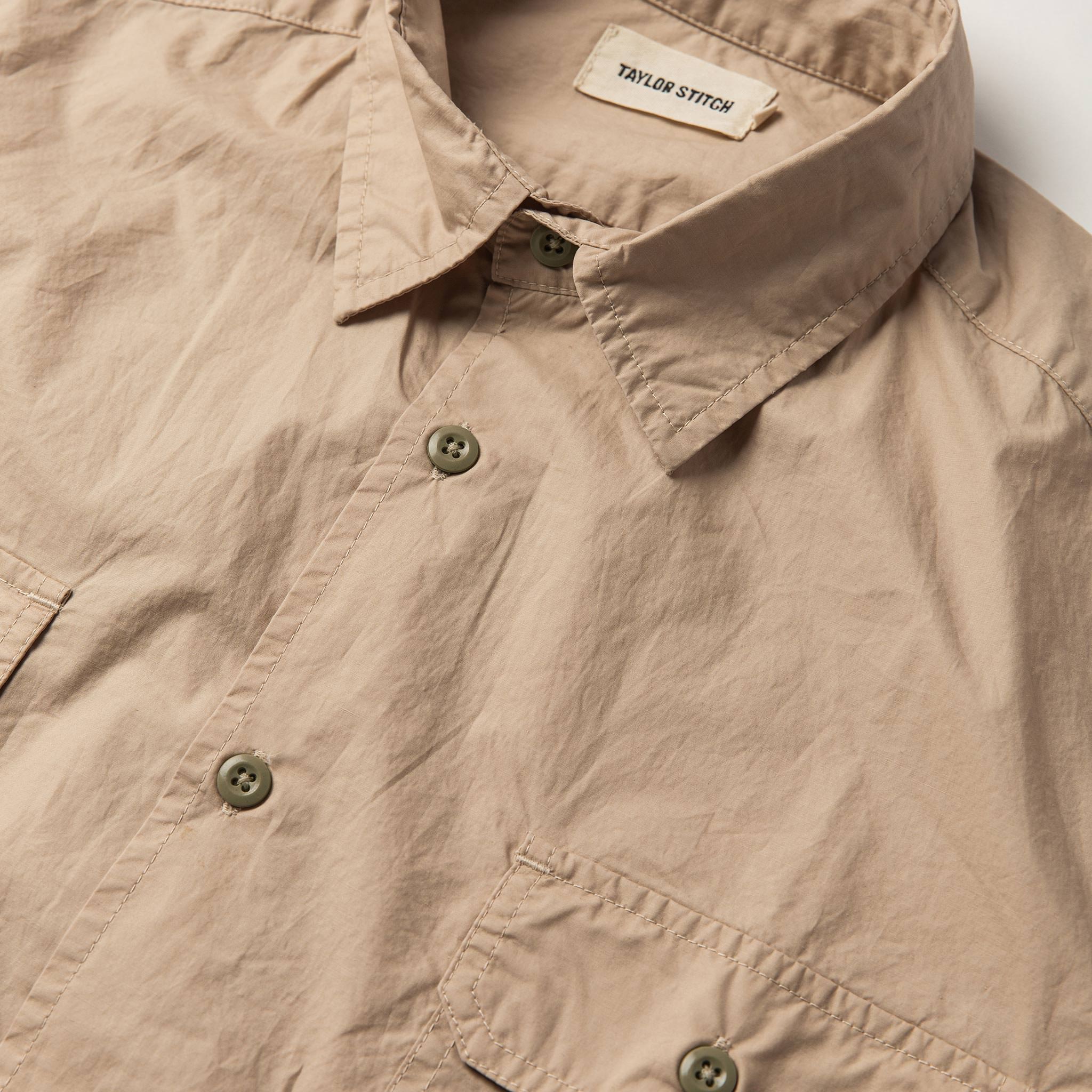 Khaki Short Sleeve Officer Shirt K229