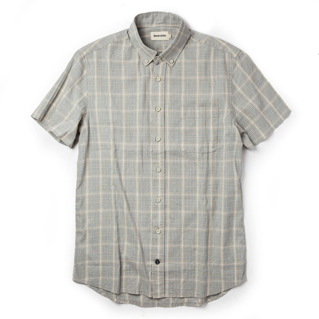 Short Sleeve Jack in Ash Madras K512