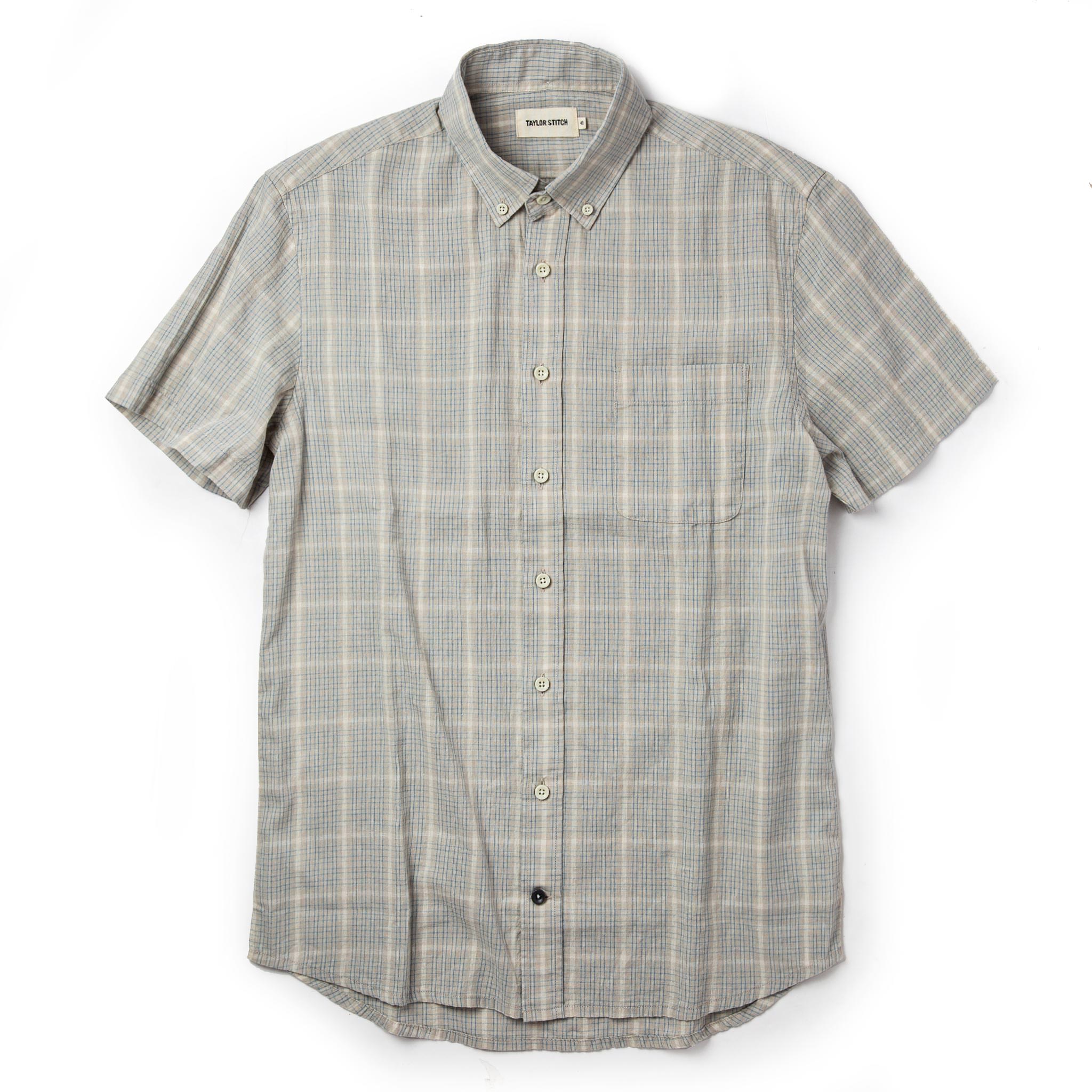 Short Sleeve Jack in Ash Madras K512
