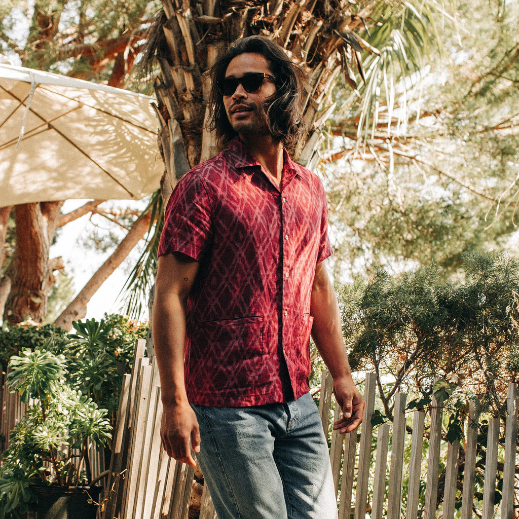 Wine Ikat Havana X964