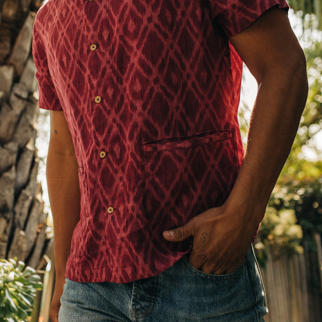 Wine Ikat Havana X964