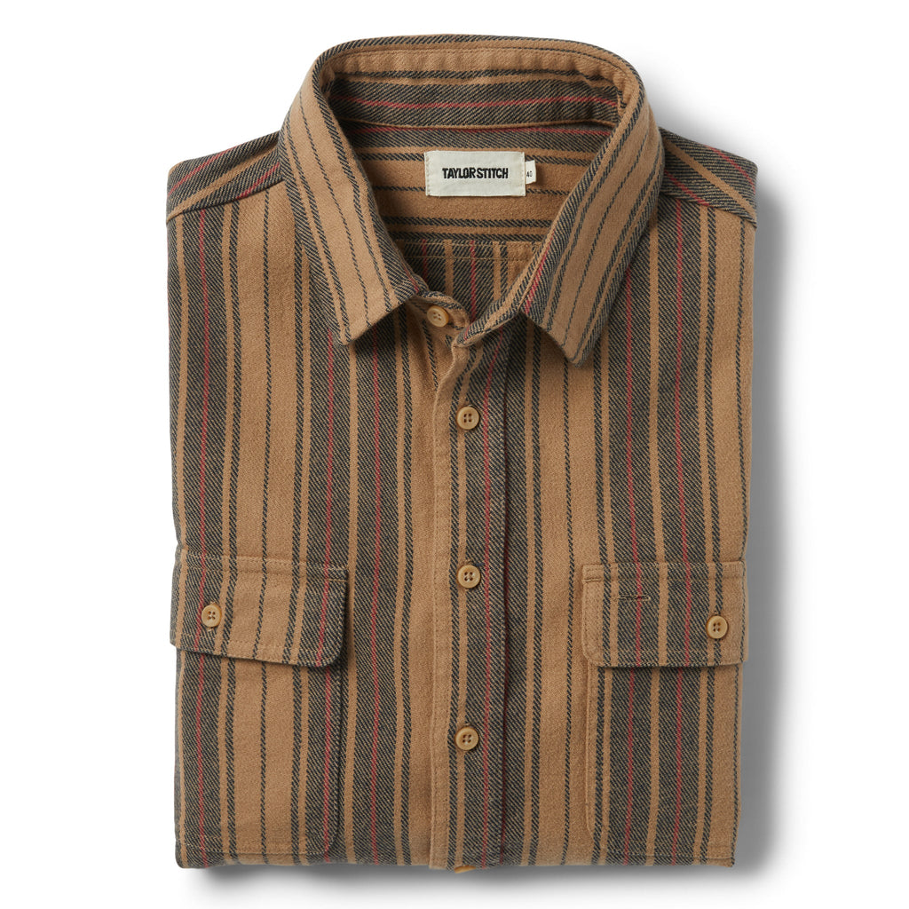The Ledge Shirt in Sunset Stripe