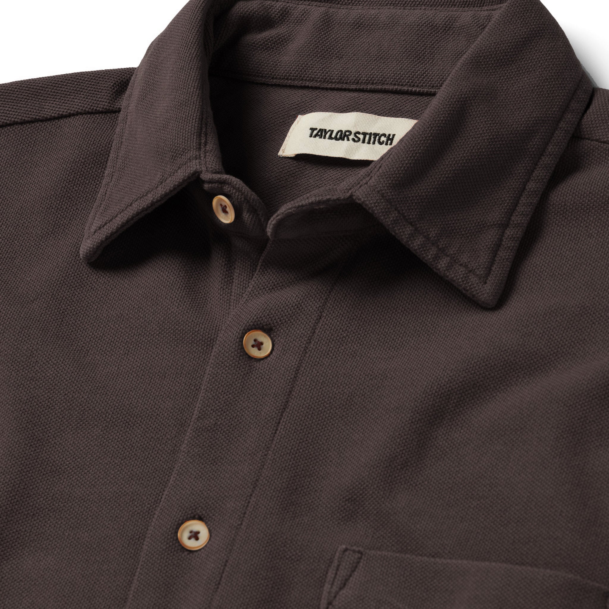 Espresso Pique Short Sleeve Shirt A36809