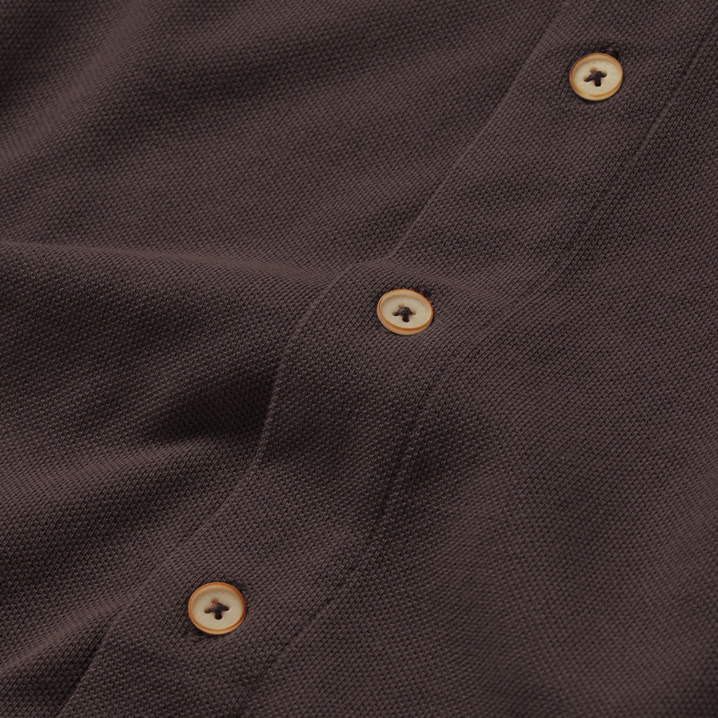 Espresso Pique Short Sleeve Shirt A36809