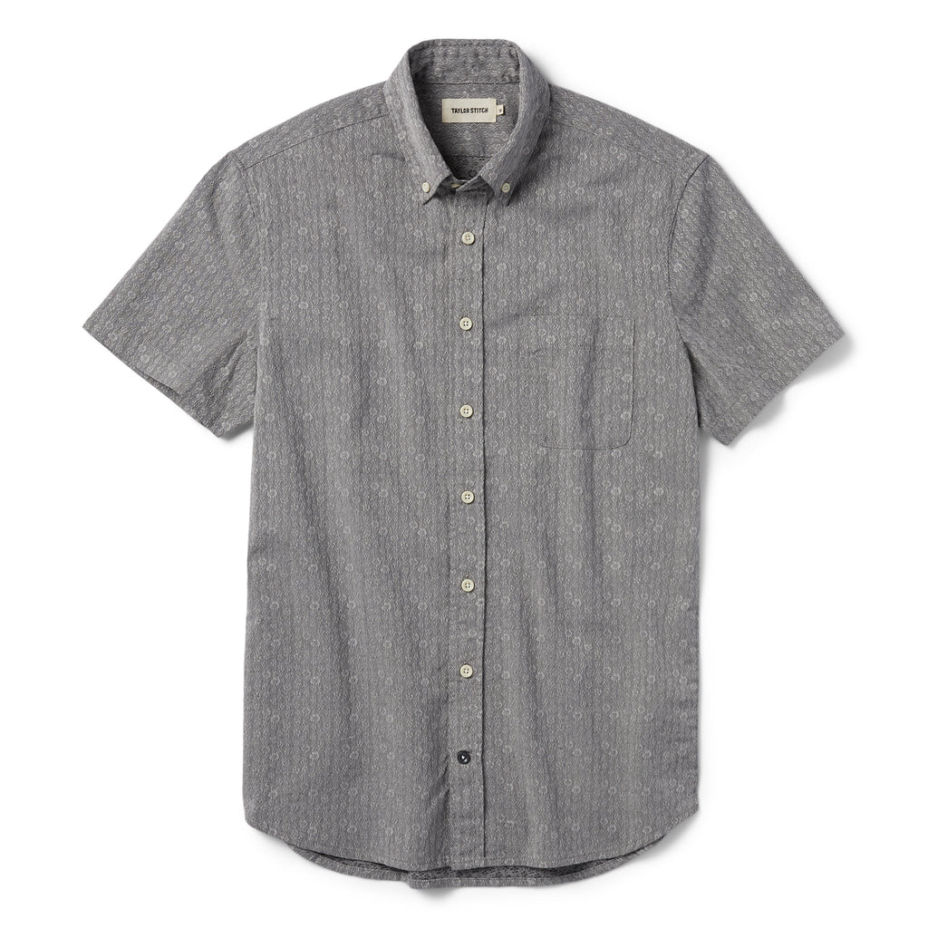 The Short Sleeve Jack in Ash Floral