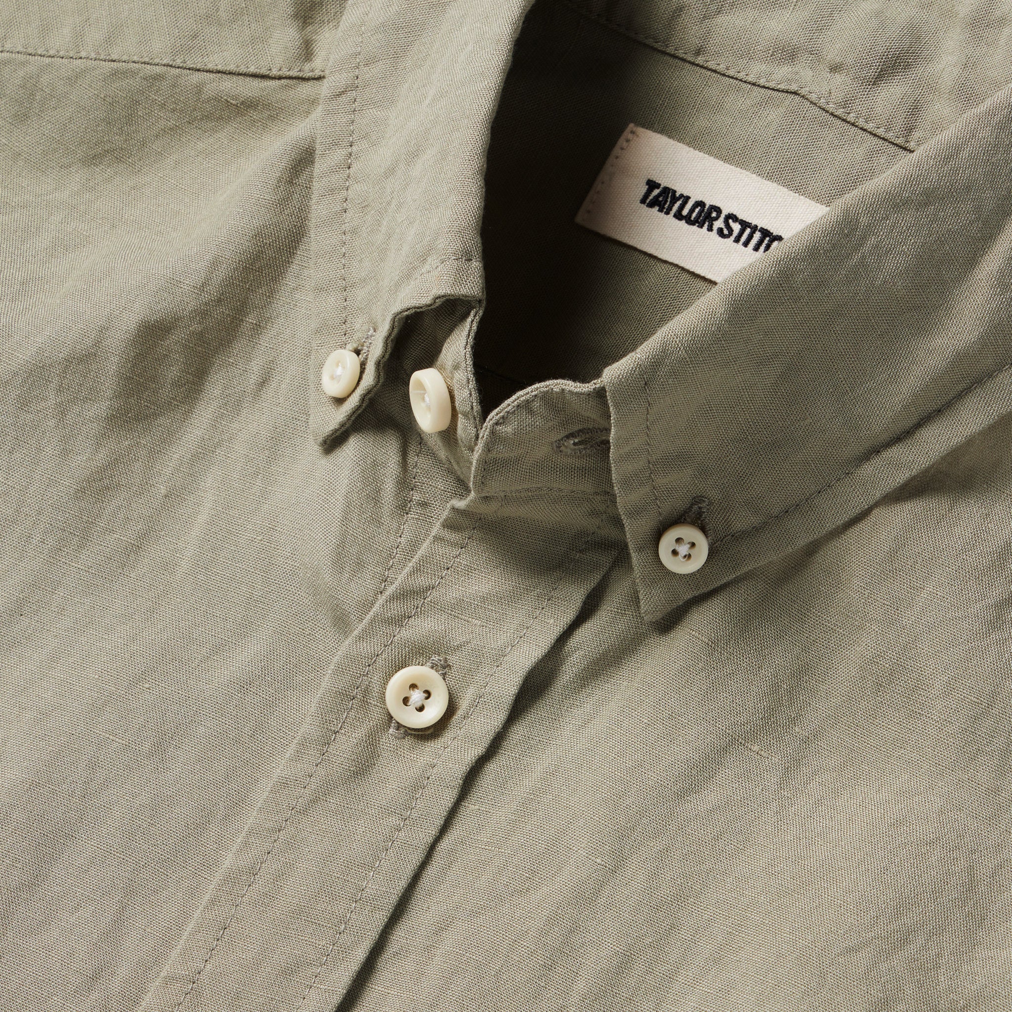 The Short Sleeve Jack in Sage and Natural