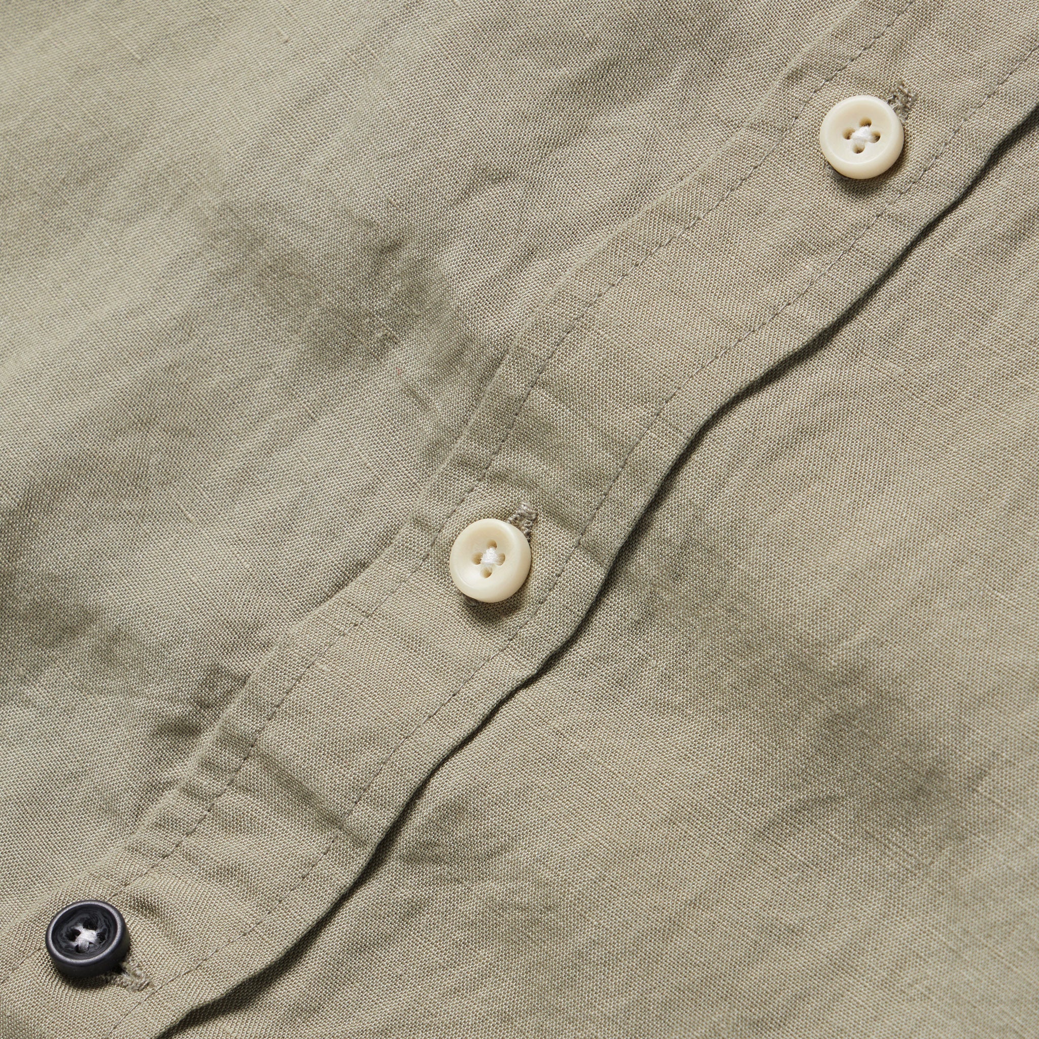 The Short Sleeve Jack in Sage and Natural