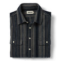 The Ledge Shirt in Ocean Stripe
