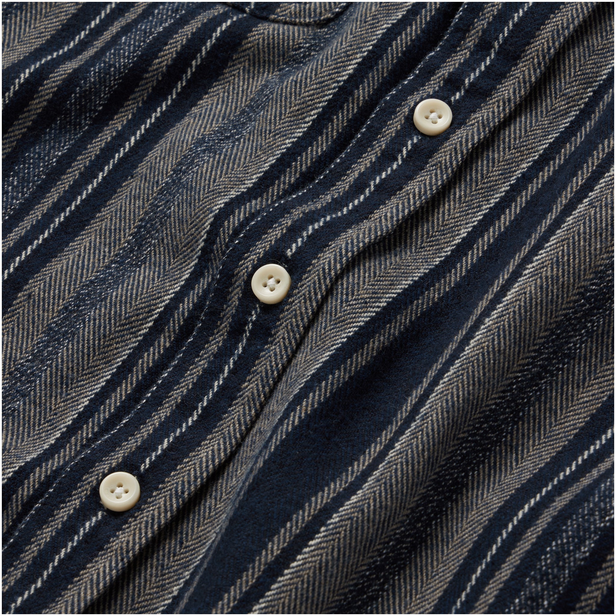 The Ledge Shirt in Ocean Stripe
