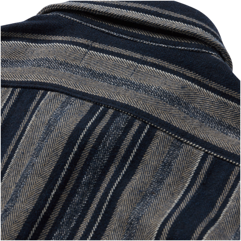 The Ledge Shirt in Ocean Stripe