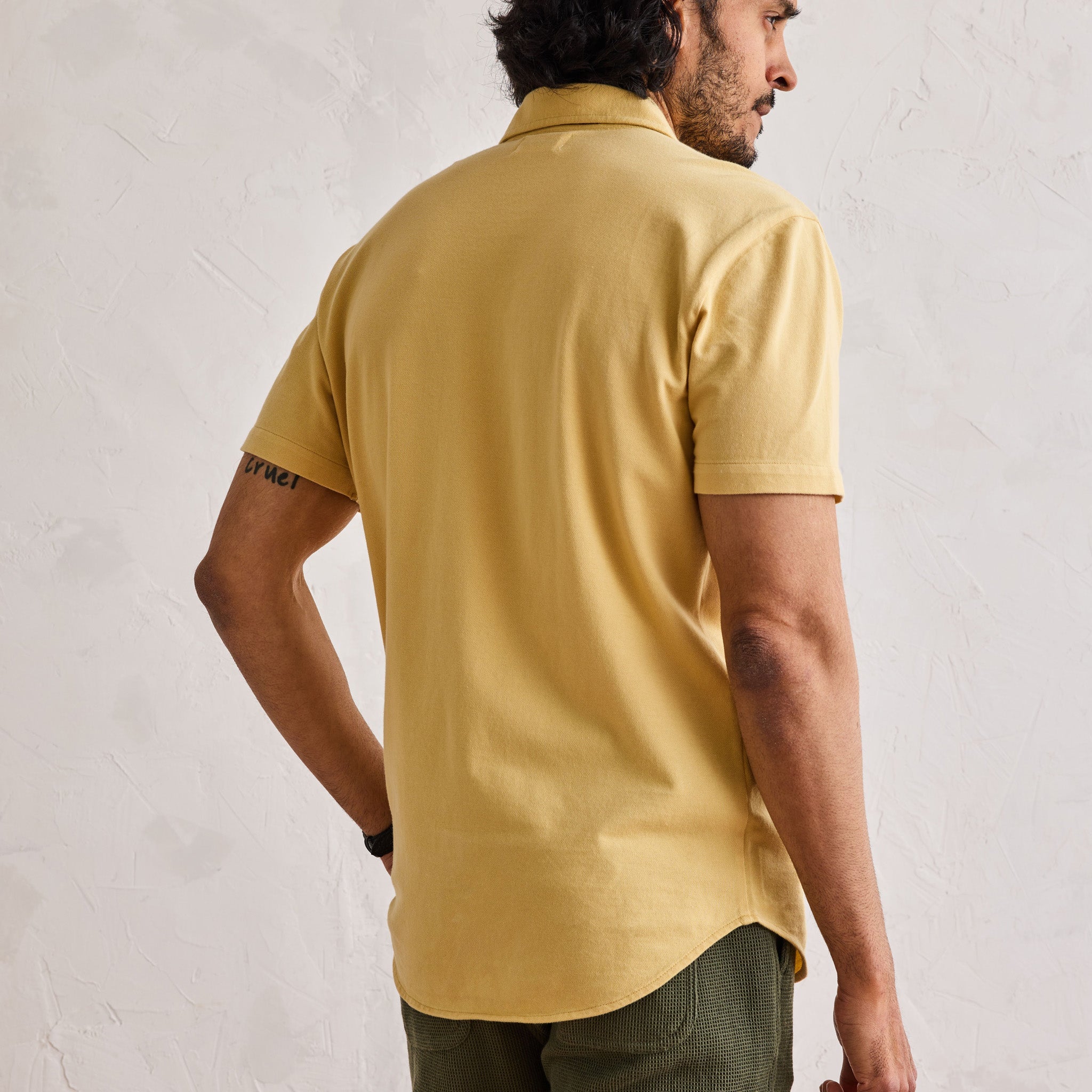 Oak Pique Short Sleeve Shirt A4021