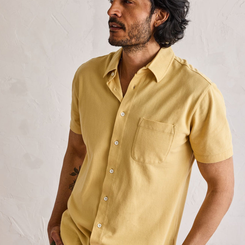 Oak Pique Short Sleeve Shirt A4021