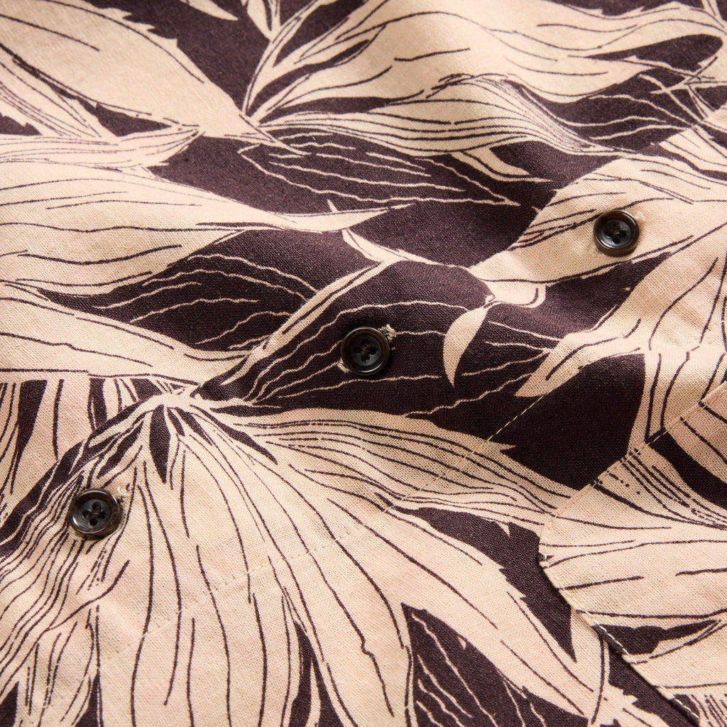 Dried Palm Short Sleeve Shirt Q388919