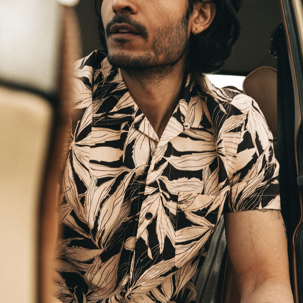 Dried Palm Short Sleeve Shirt Q388919