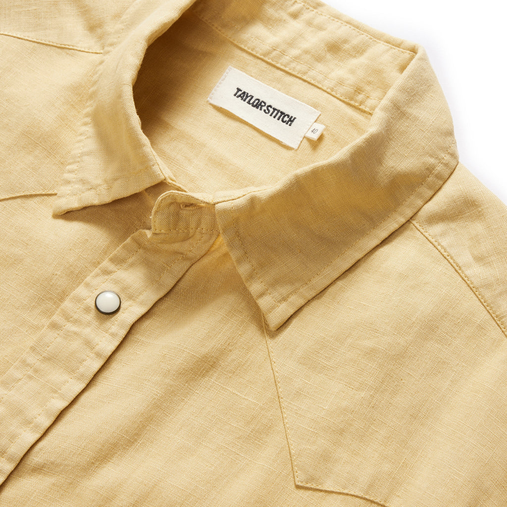 Western Short Sleeve Shirt in Oak A462