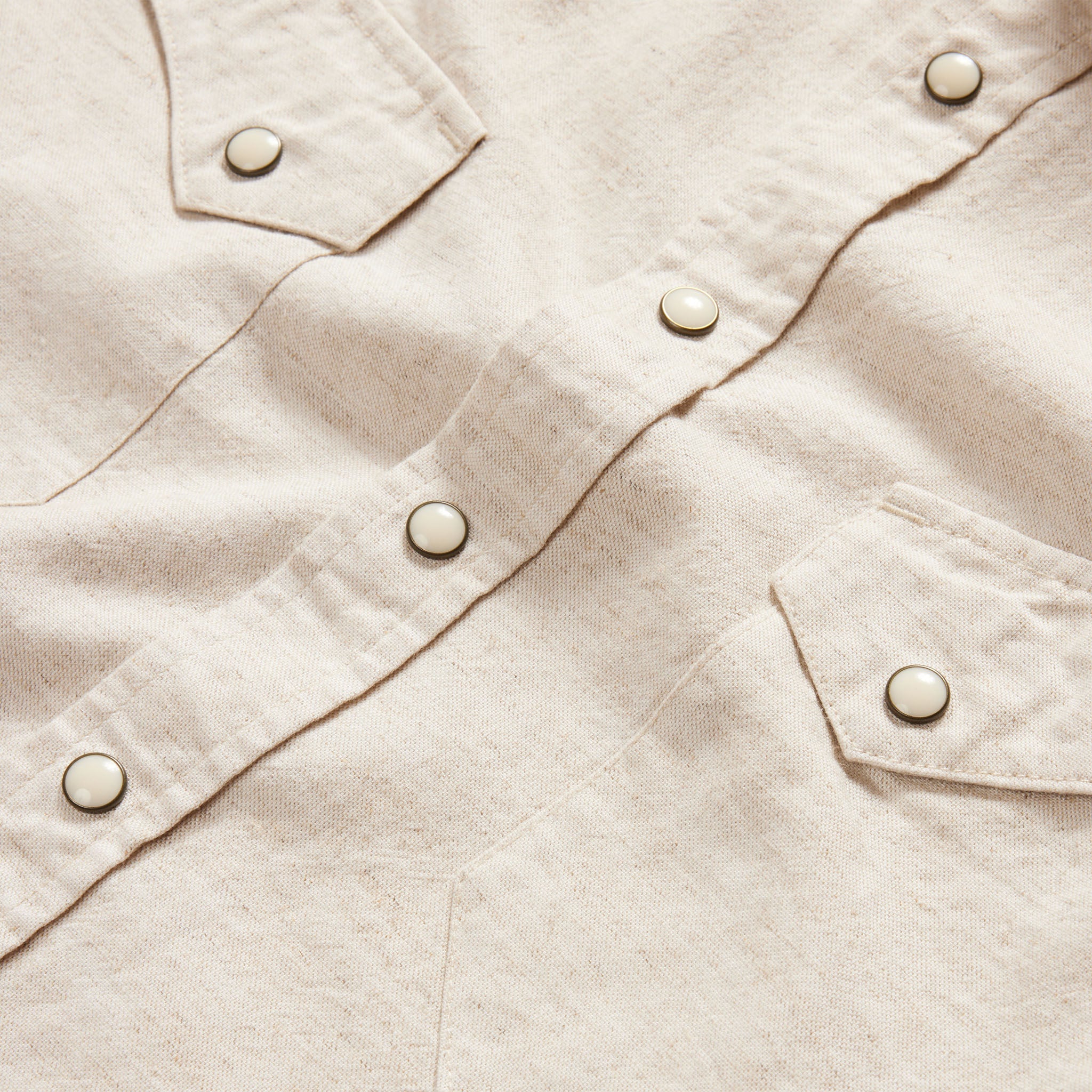 The Western Shirt in Natural
