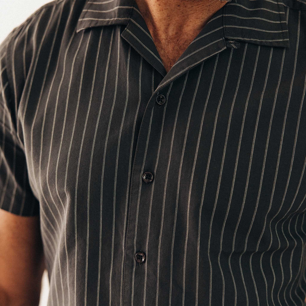 Kelp Stripe Short Sleeve Shirt K746566