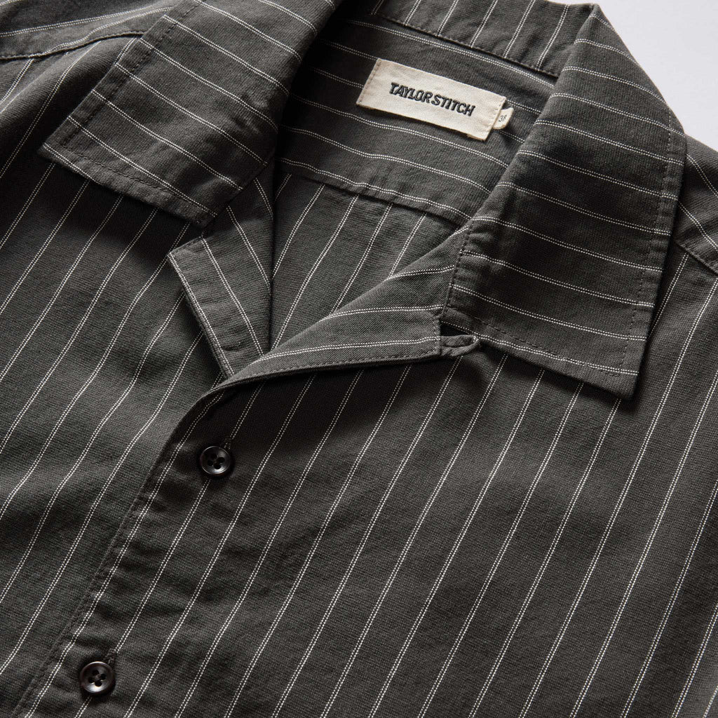 Kelp Stripe Short Sleeve Shirt K746566