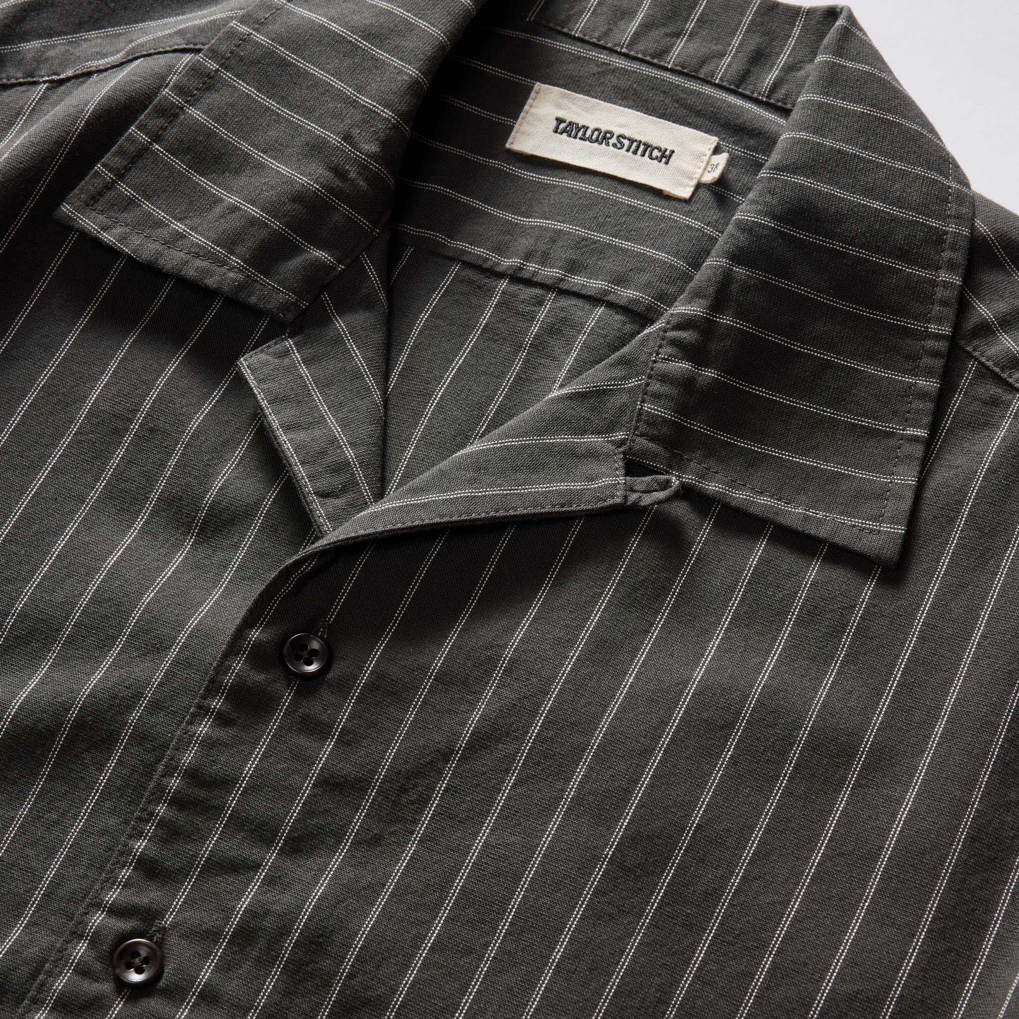 Kelp Stripe Short Sleeve Shirt K746566