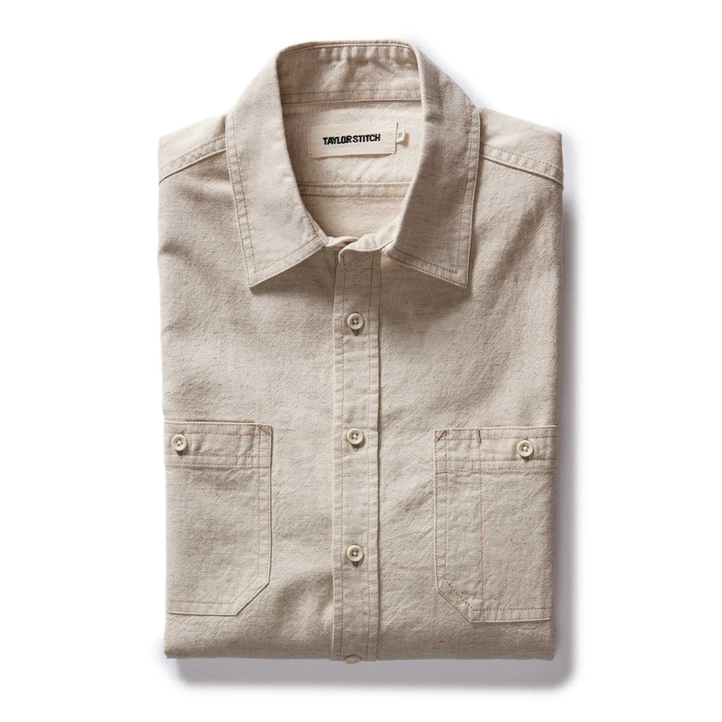 Utility Shirt in Natural Nep Z254