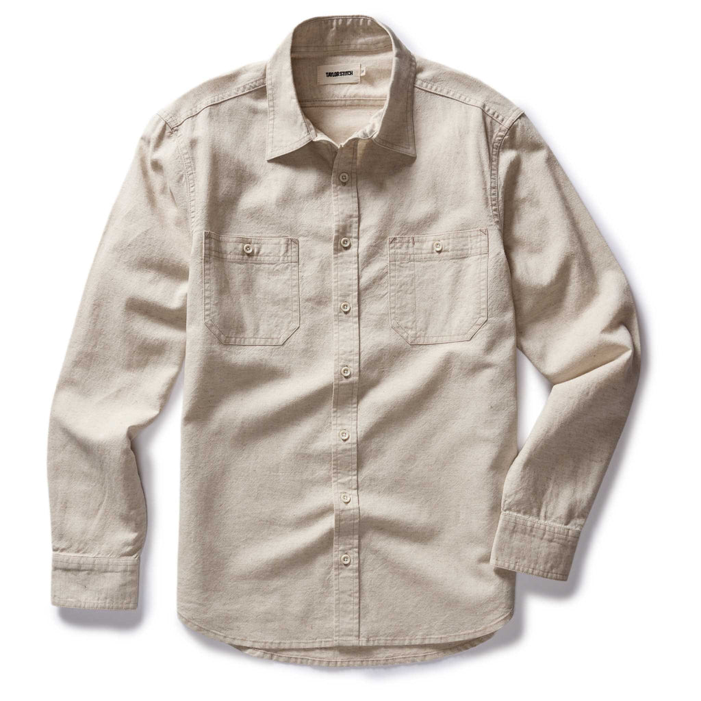 Utility Shirt in Natural Nep Z254
