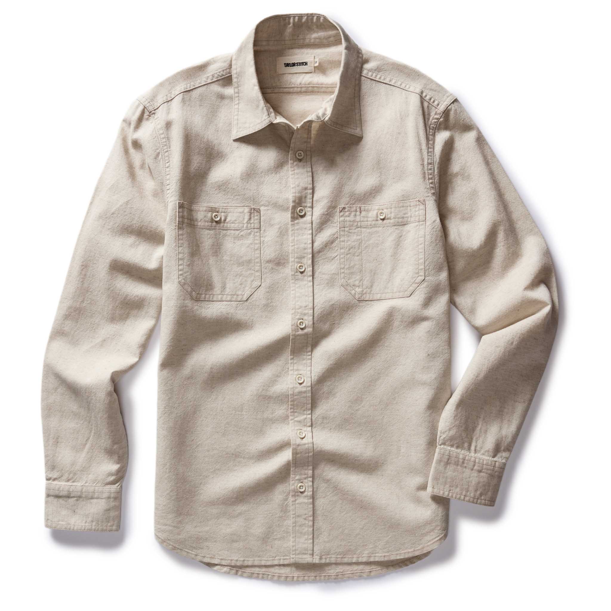 Utility Shirt in Natural Nep Z254