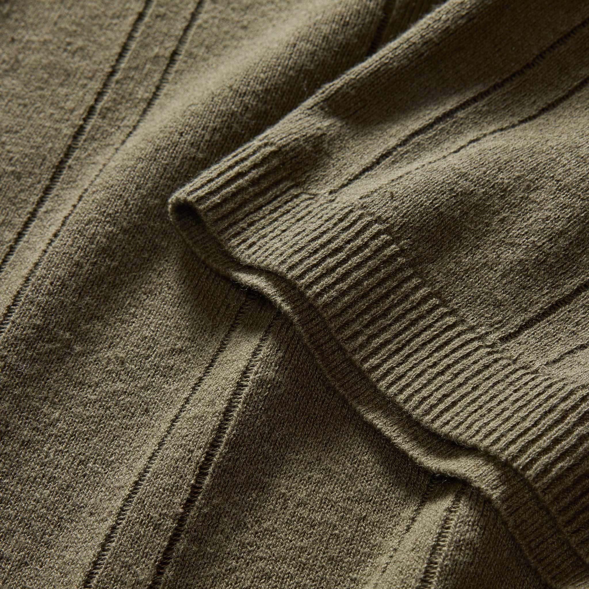 Cilantro Rib Sweater Polo B272