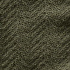 The Button Down Polo in Cilantro Herringbone