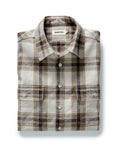 Bark Plaid Linen Shirt R832735