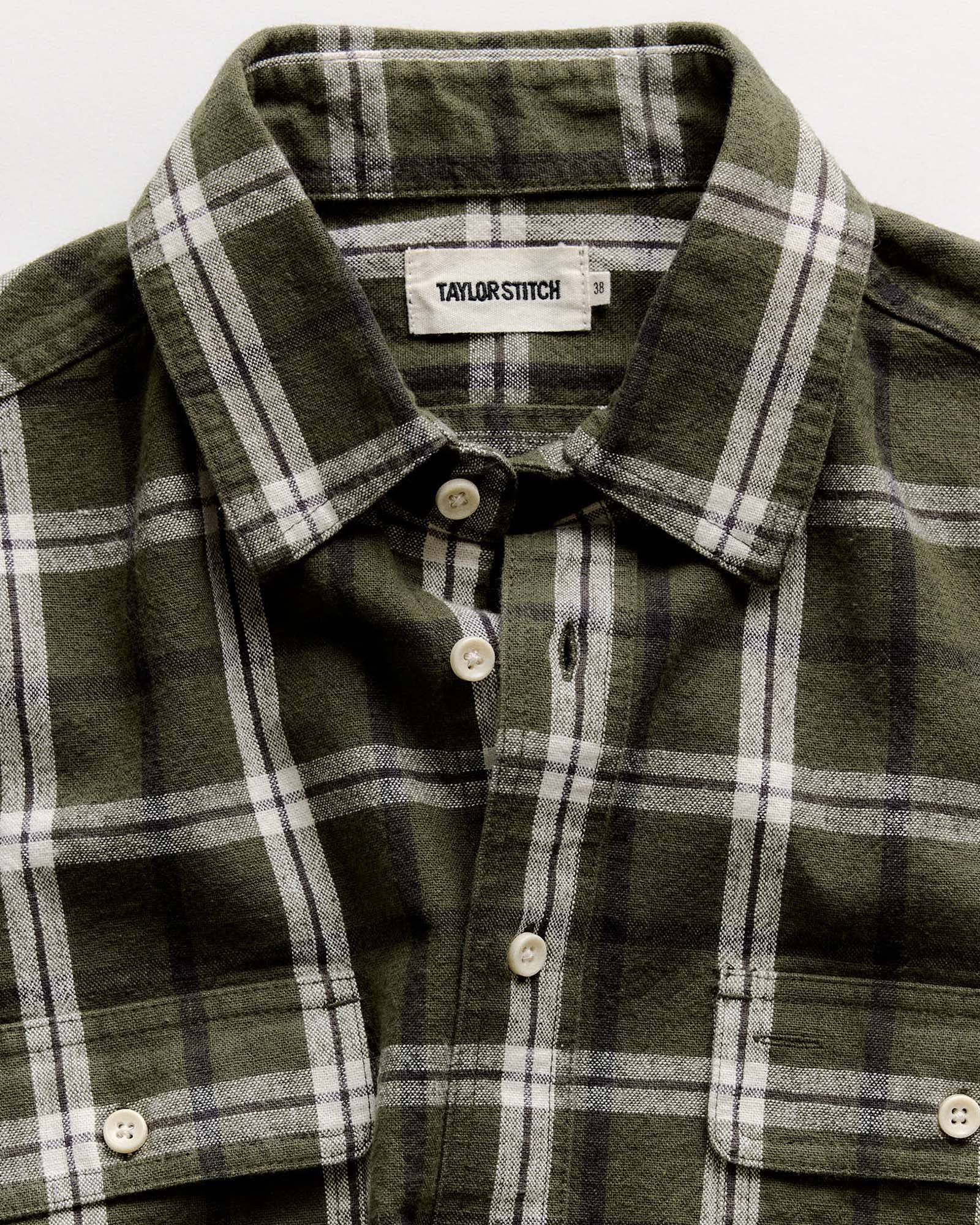 Linen Plaid Shirt K517990