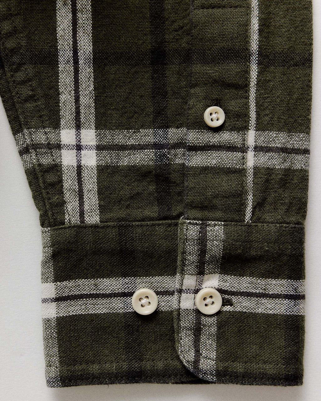 Linen Plaid Shirt K517990