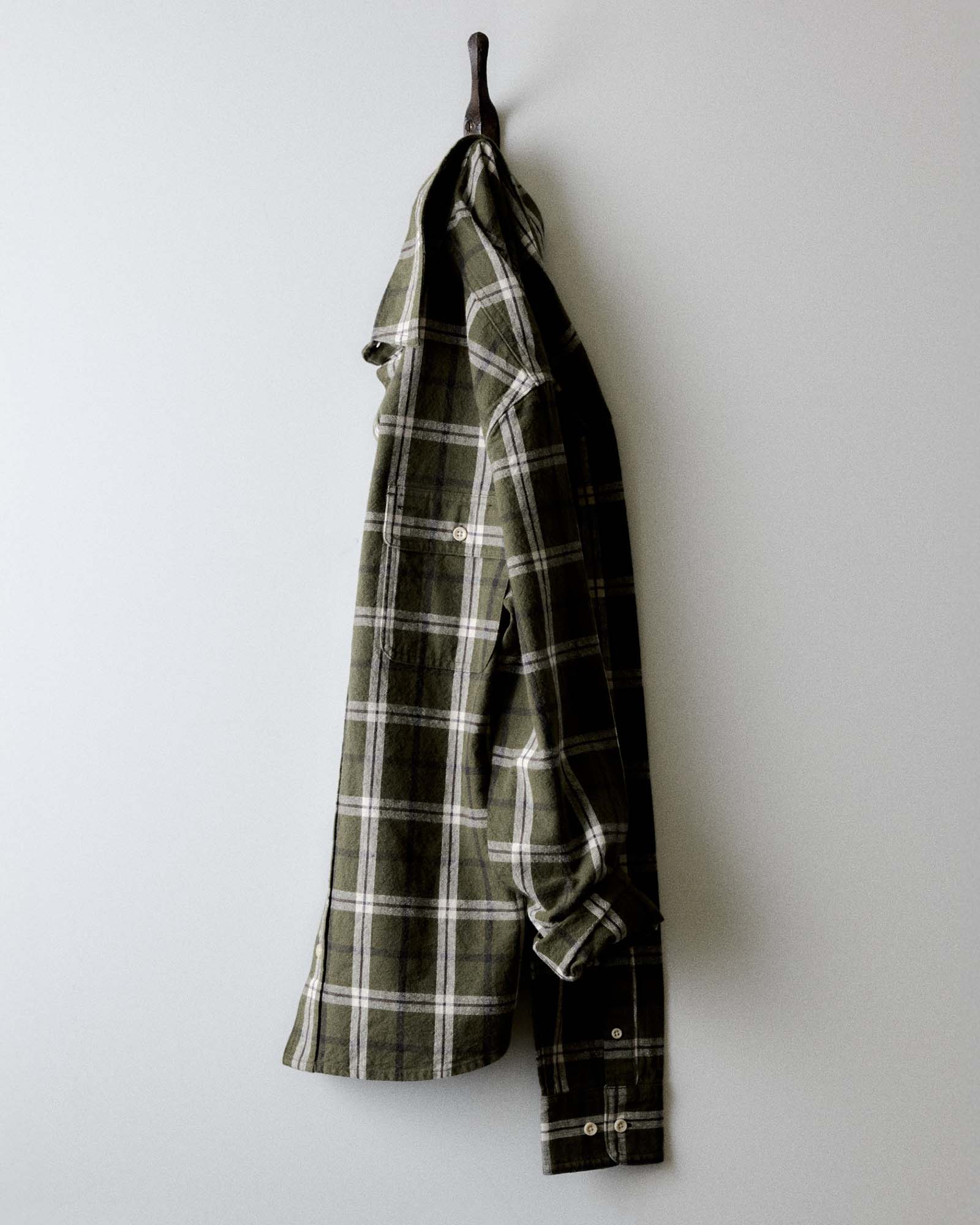 Linen Plaid Shirt K517990