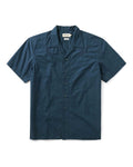 Navy Floral Embroidered Shirt N89619