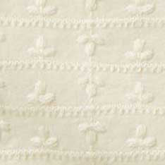 Vintage White Embroidered Stripe Shirt G3379