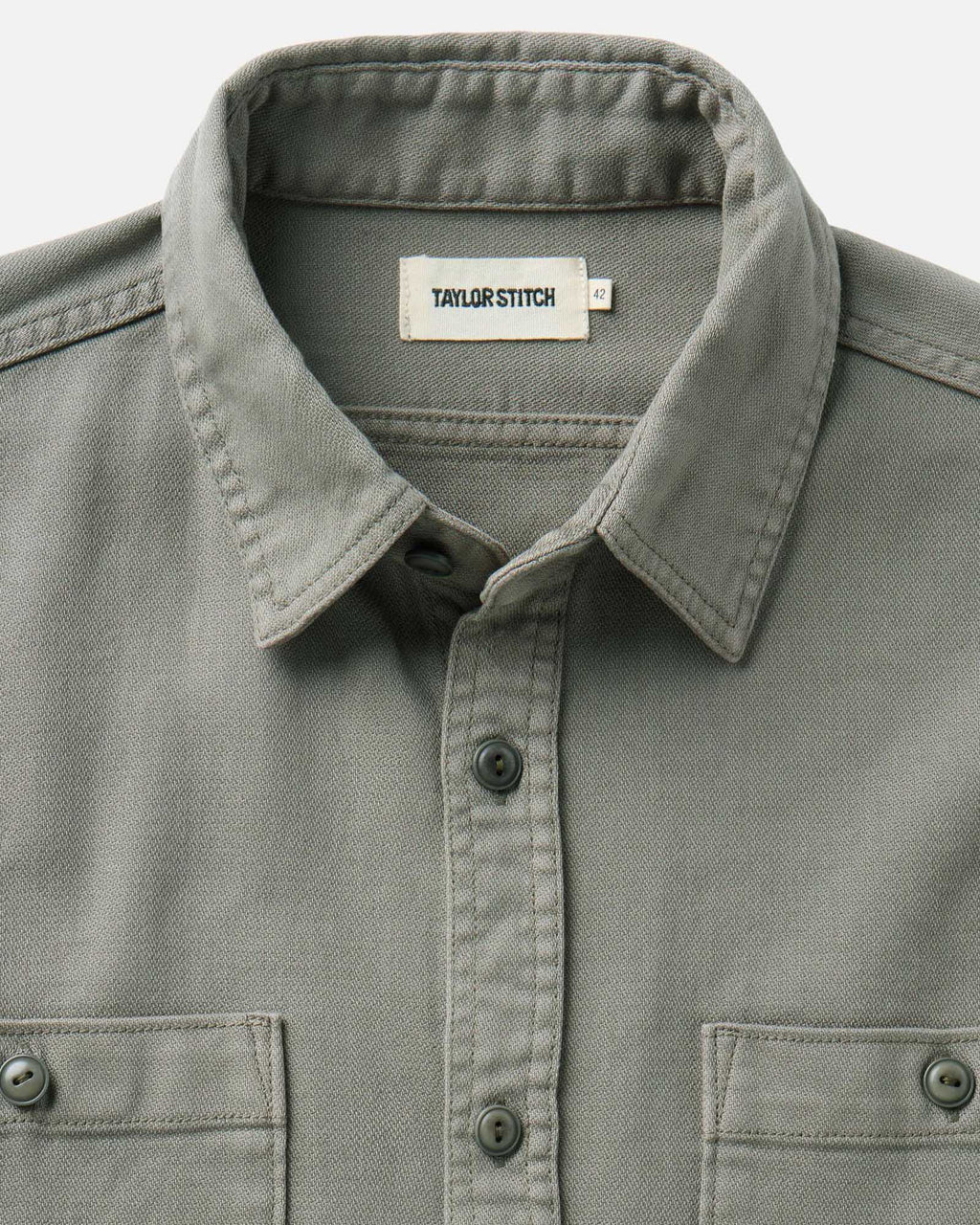 The Dispatch Shirt in Smoked Olive Broken Twill