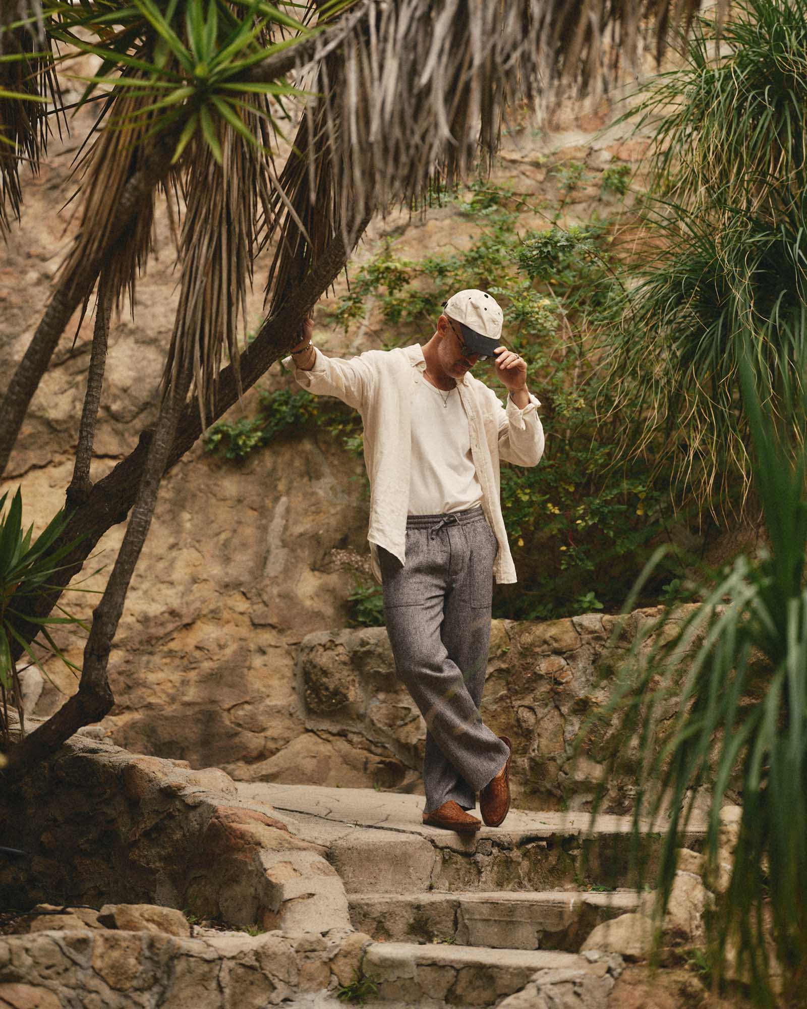The Jack in Vintage White Linen