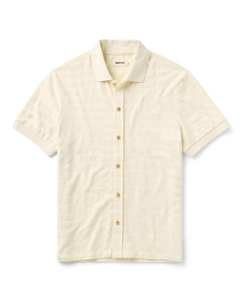 Polo in Natural Knit Stripe S123752