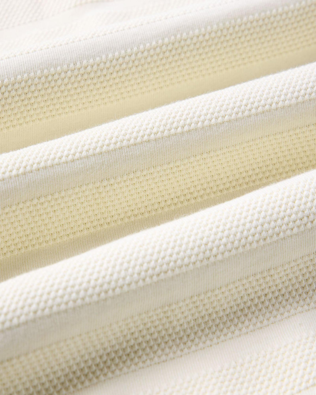 Polo in Natural Knit Stripe S123752